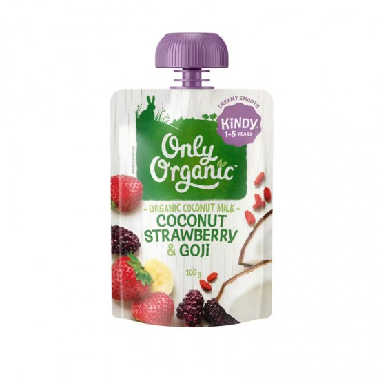 Only Organic 1-5岁儿童果泥/水果酸奶 100g（口味随机）